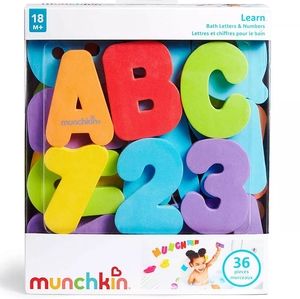 Munchkin Learn 36 Piece Bath Letters & Numbers